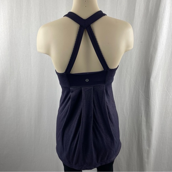 Lululemon Power Technique Tank Navy Blue 6 - Picture 5 of 9